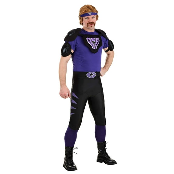 Adult Dodgeball Purple Cobra Costume