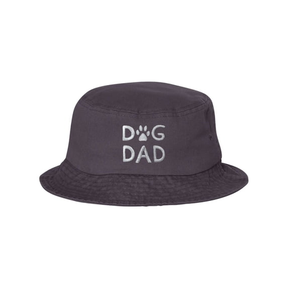 Adult Dog Dad Embroidered Bucket Cap Dad Hat