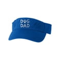 thumbnail image 1 of Adult Dog Dad Embroidered Visor Dad Hat, 1 of 1