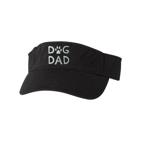 Adult Dog Dad Embroidered Visor Dad Hat