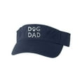 thumbnail image 1 of Adult Dog Dad Embroidered Visor Dad Hat, 1 of 1