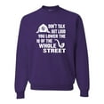 thumbnail image 1 of Adult Don't Talk Out Loud You Lower The IQ Sweatshirt Crewneck, 1 of 1