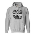 thumbnail image 1 of Adult Don't Talk Out Loud You Lower The IQ Sweatshirt Hoodie, 1 of 1