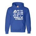 thumbnail image 1 of Adult Don't Talk Out Loud You Lower The IQ Sweatshirt Hoodie, 1 of 1