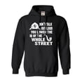 thumbnail image 1 of Adult Don't Talk Out Loud You Lower The IQ Sweatshirt Hoodie, 1 of 1