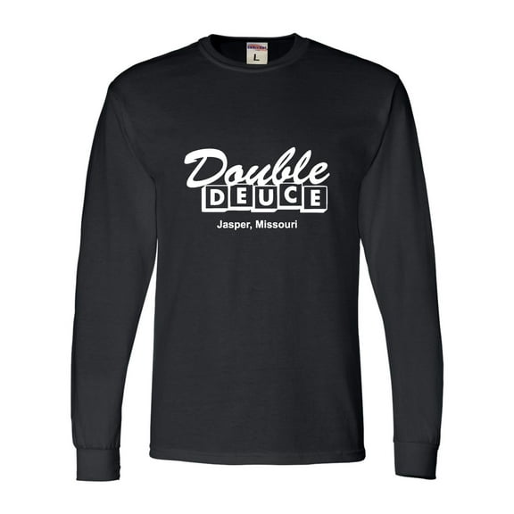 Adult Double Deuce Jasper Missouri Long Sleeve T-Shirt