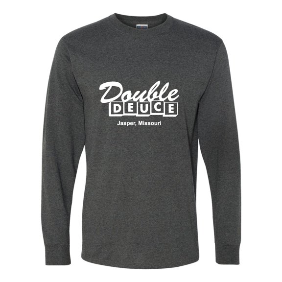 Adult Double Deuce Jasper Missouri Long Sleeve T-Shirt