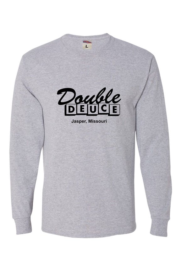 Adult Double Deuce Jasper Missouri Long Sleeve T-Shirt