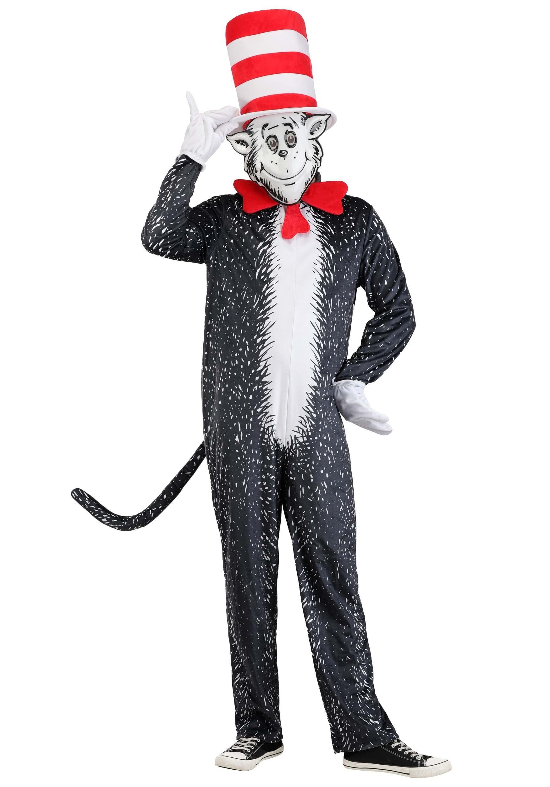 Adult Dr. Seuss "If I Ran Your School" Cat in the Hat Costume — free download