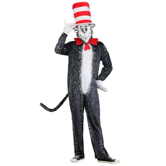 Adult Dr. Seuss "If I Ran Your School" Cat in the Hat Costume