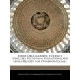 thumbnail image 1 of Adult Drug Courts : Evidence Indicates Recidivism Reductions and Mixed Results for Other Outcomes (Paperback), 1 of 1