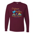 thumbnail image 1 of Adult Dufresne & Redding Fishing Charters Funny Long Sleeve T-Shirt, 1 of 1