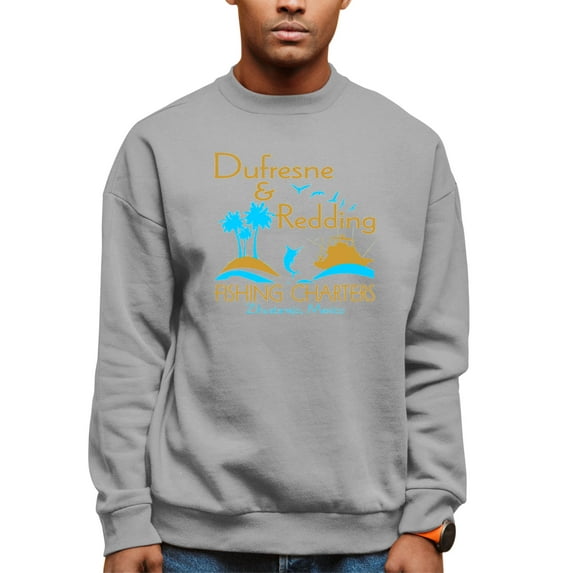 Adult Dufresne & Redding Fishing Charters Funny Sweatshirt Crewneck