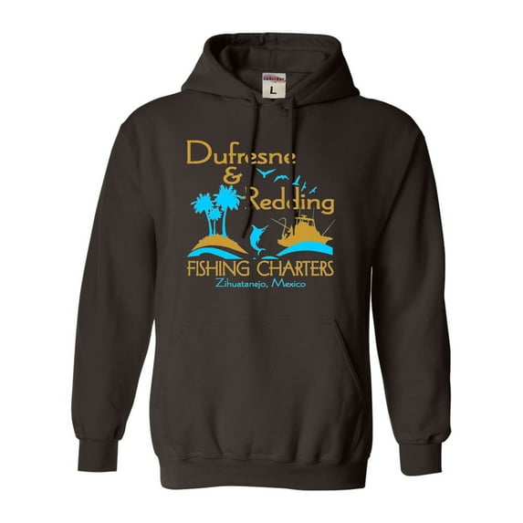 Adult Dufresne & Redding Fishing Charters Funny Sweatshirt Hoodie