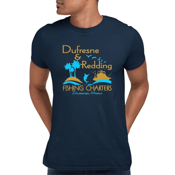 Adult Dufresne & Redding Fishing Charters Funny T-Shirt