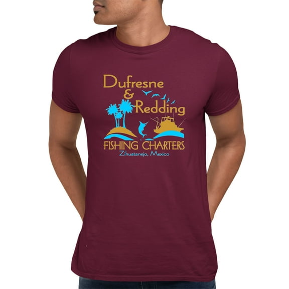 Adult Dufresne & Redding Fishing Charters Funny T-Shirt