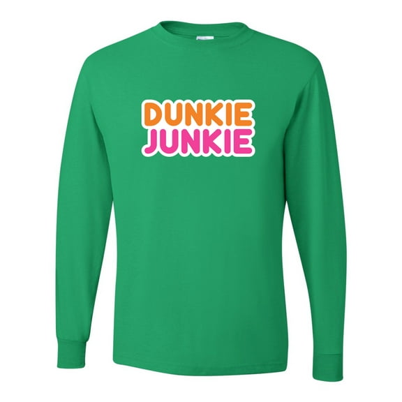 Adult Dunkie Junkie Long Sleeve T-Shirt