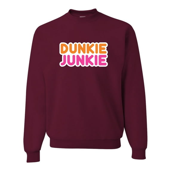 Adult Dunkie Junkie Sweatshirt Crewneck