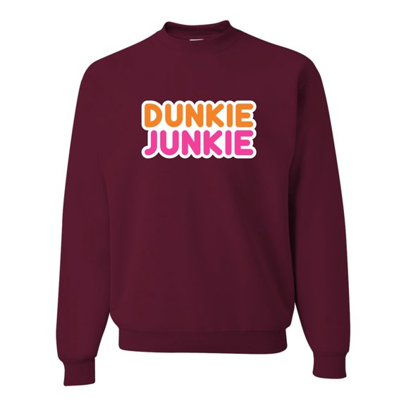 Adult Dunkie Junkie Sweatshirt Crewneck