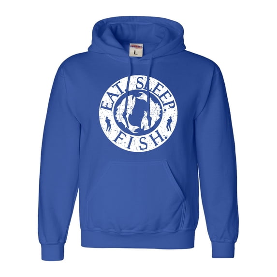 Adult Eat. Sleep. Fish. Fishing Sweatshirt Hoodie