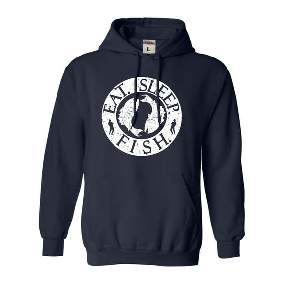 Adult Eat. Sleep. Fish. Fishing Sweatshirt Hoodie