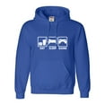 thumbnail image 1 of Adult Eat Sleep Game Funny Gamers Gaming Sweatshirt Hoodie, 1 of 1