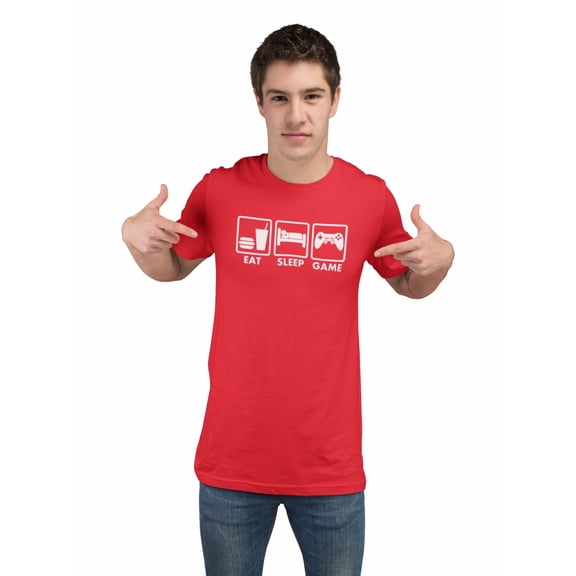 Adult Eat Sleep Game Funny Gamers Gaming T-Shirt