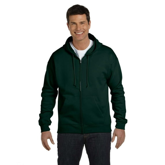 Adult EcoSmart® 50/50 Full-Zip Hooded Sweatshirt