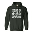 thumbnail image 1 of Adult Education Is Important But Hockey Is Importanter Sweatshirt Hoodie, 1 of 1