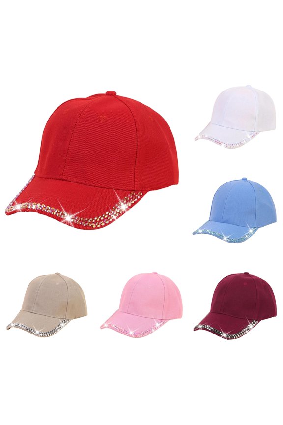 Adult Embroidery Baseball Cap for Outdoor Activities Large Clear Umbrella One Size