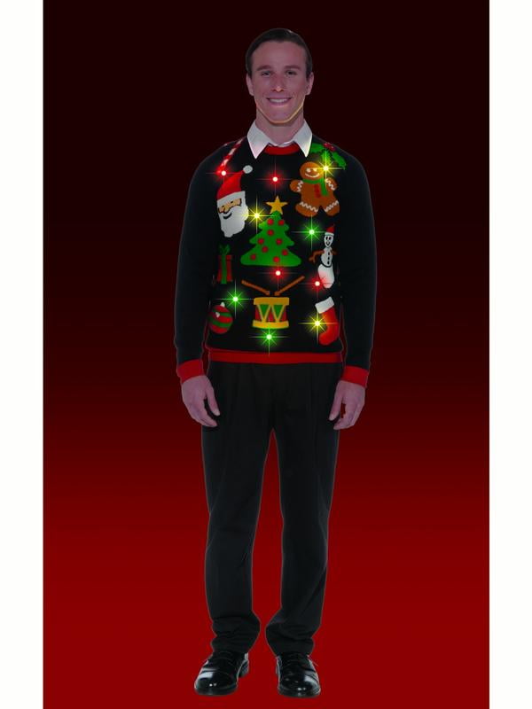 Adult Everything Christmas Light Up Sweater