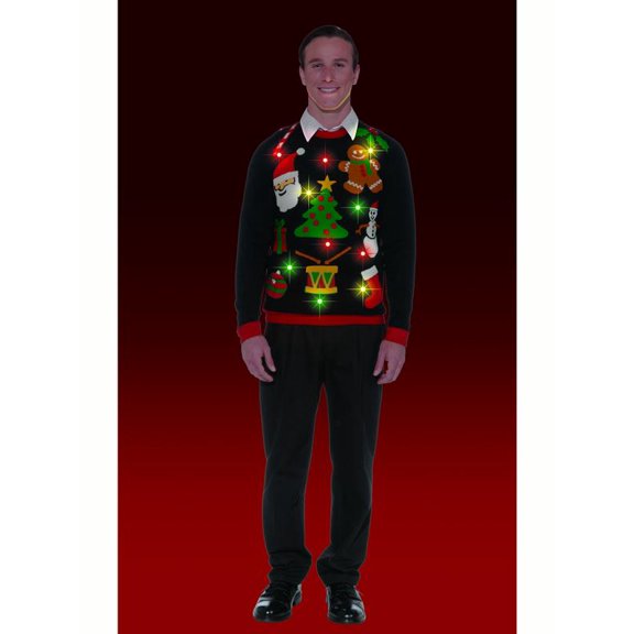 Adult Everything Christmas Light Up Sweater