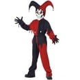 Adult Evil Jester Costume Kids Adult Gift Present - Walmart.com