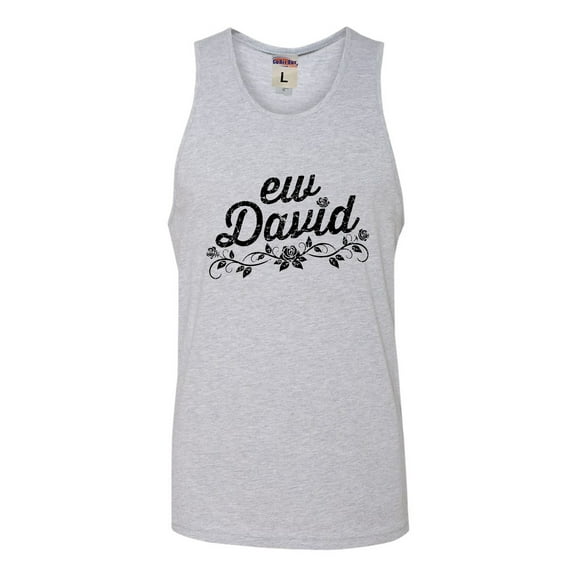 Adult Ew David Sleeveless Tank Top Cotton T-Shirt