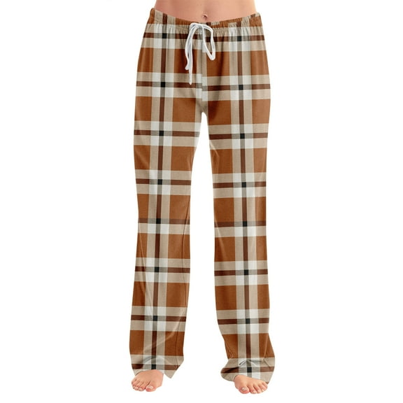 Adult Fashionable Loose Christmas Printed Casual Pants, Loungewear Sleep Pants with Drawstring Elastic Waist for Home and Comfortable Wear,Complexion,S