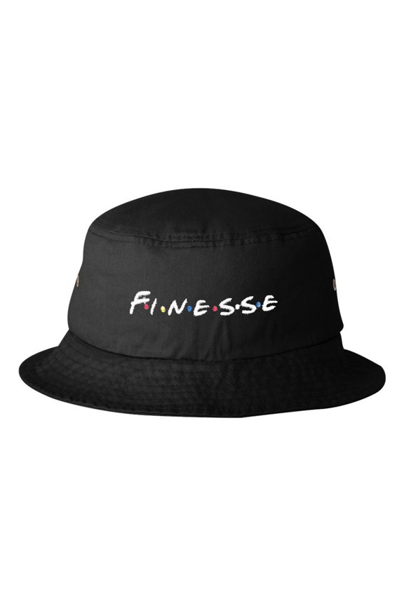 Adult Finesse Embroidered Bucket Cap Dad Hat
