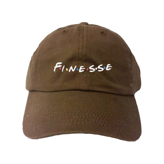 Adult Finesse Embroidered Dad Hat