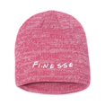 thumbnail image 1 of Adult Finesse Embroidered Marled Knit Beanie Cap, 1 of 1