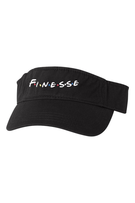 Adult Finesse Embroidered Visor Dad Hat