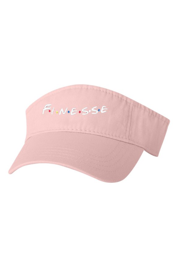 Adult Finesse Embroidered Visor Dad Hat