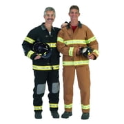 Adult Fire Fighter Suit size SML - Tan