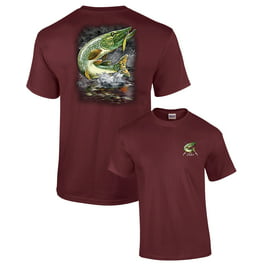 Fishing Papa, Soft Tshirt for Men, Fishing Gift, Black XL