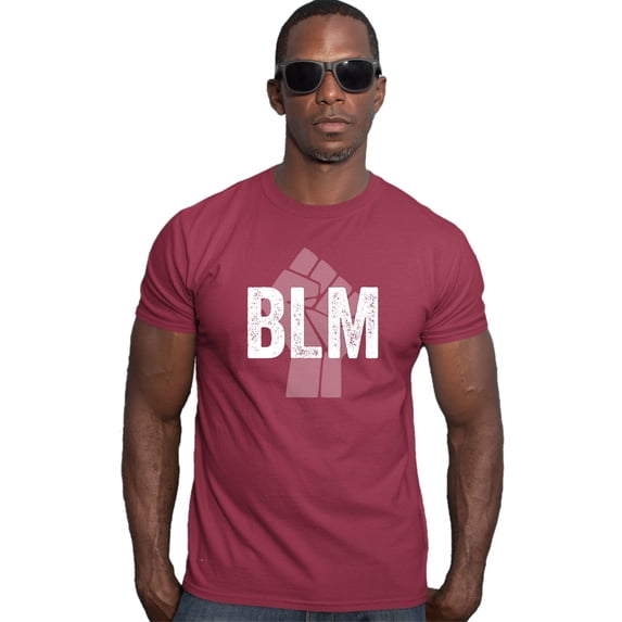Adult Fist BLM Black Lives Matter Deluxe T-Shirt