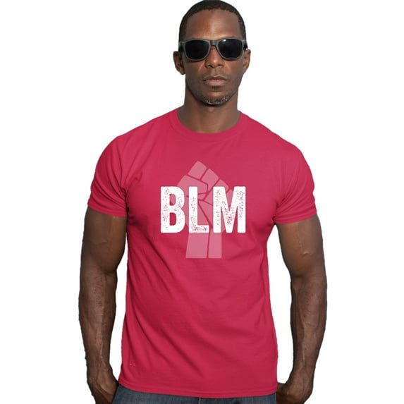 Adult Fist BLM Black Lives Matter Deluxe T-Shirt