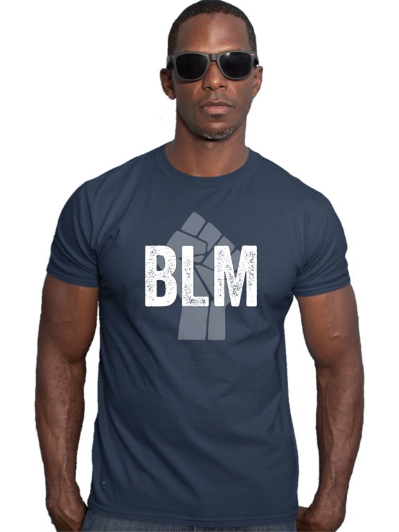 Adult Fist BLM Black Lives Matter Deluxe T-Shirt