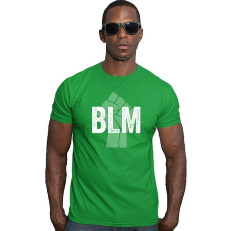Adult Fist BLM Black Lives Matter Deluxe T-Shirt