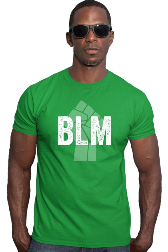 Adult Fist BLM Black Lives Matter Deluxe T-Shirt