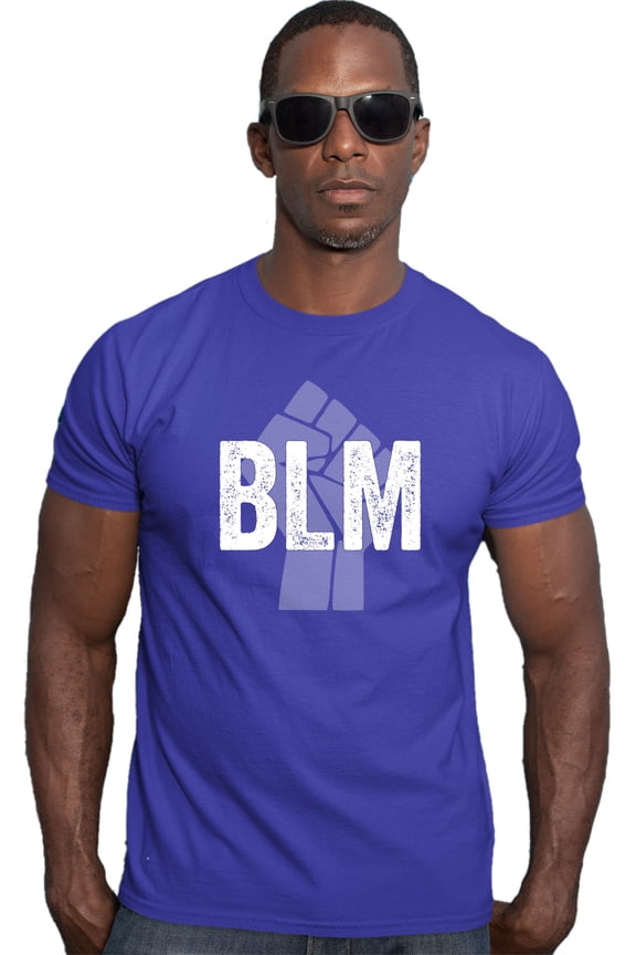 Adult Fist BLM Black Lives Matter Deluxe T-Shirt