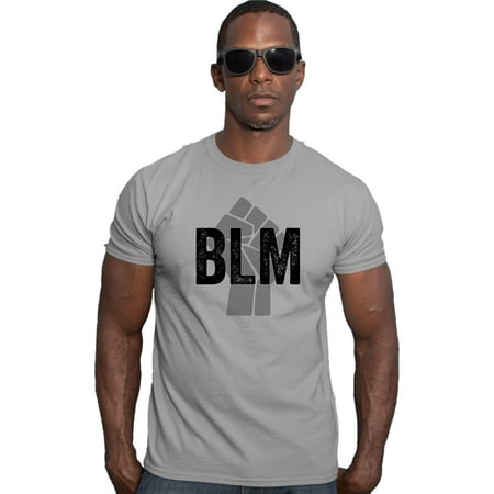 Adult Fist BLM Black Lives Matter Deluxe T-Shirt
