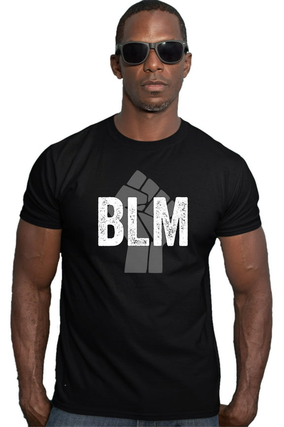 Adult Fist BLM Black Lives Matter Deluxe T-Shirt